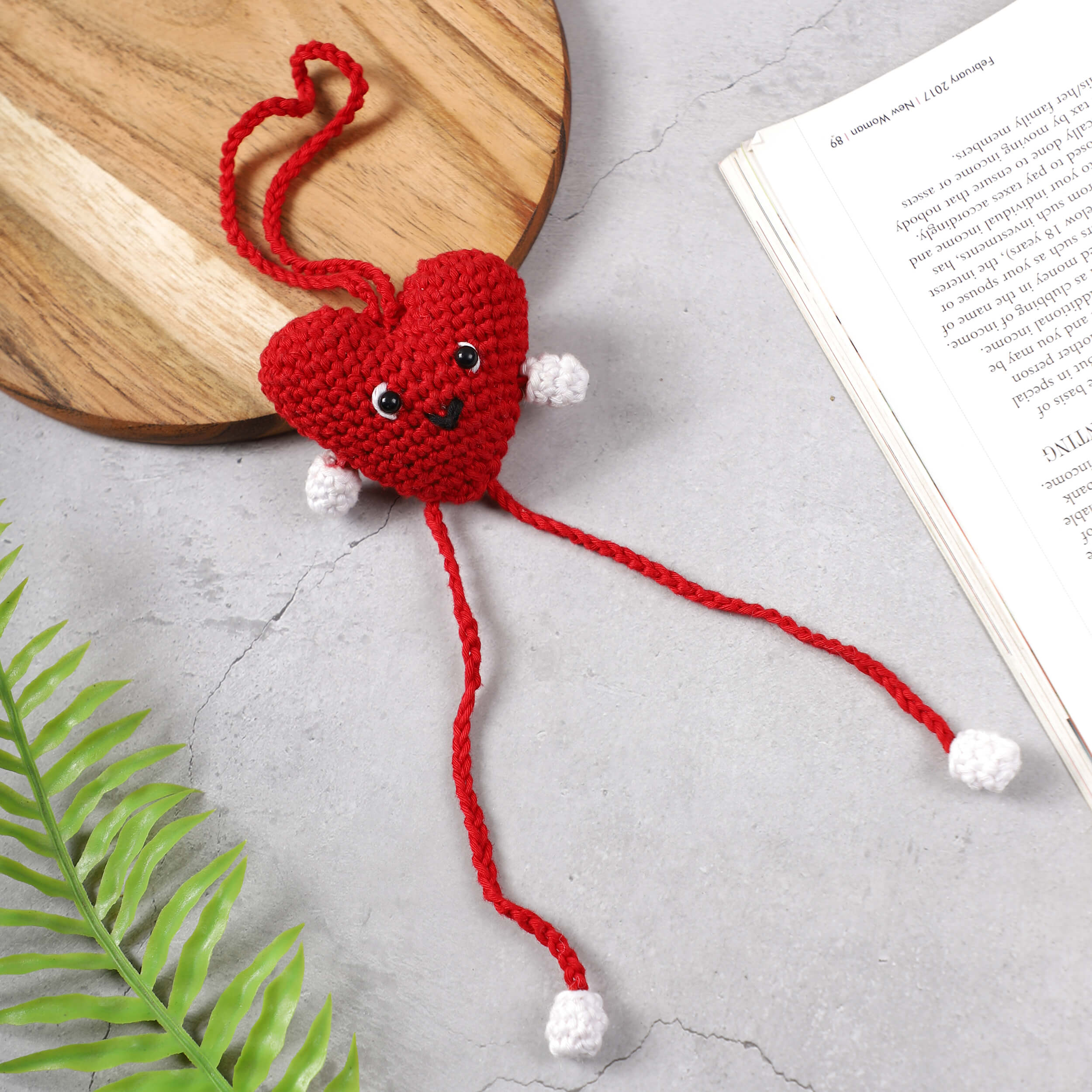 Handmade Crochet Tug & Pull Keychains