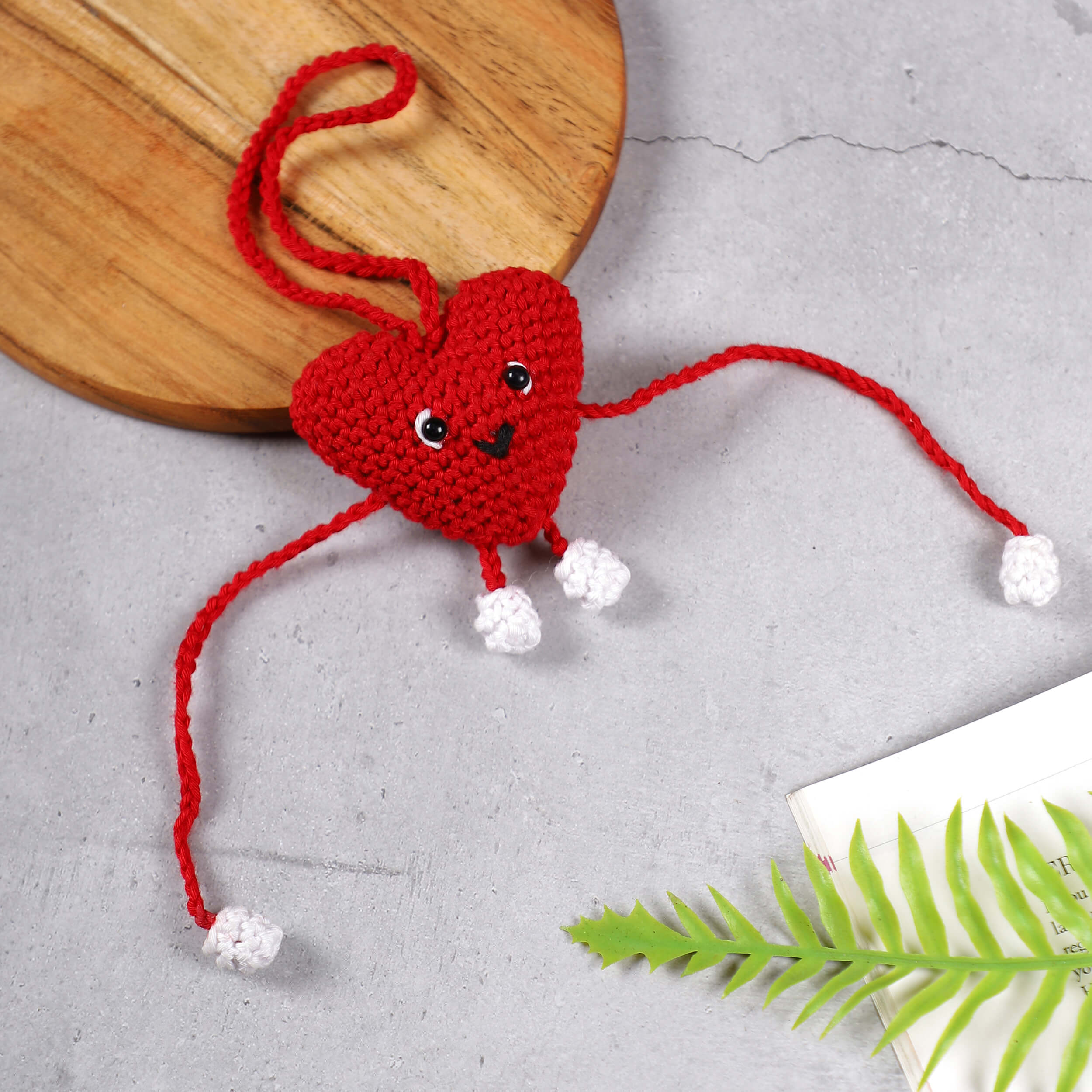 Handmade Crochet Tug & Pull Keychains