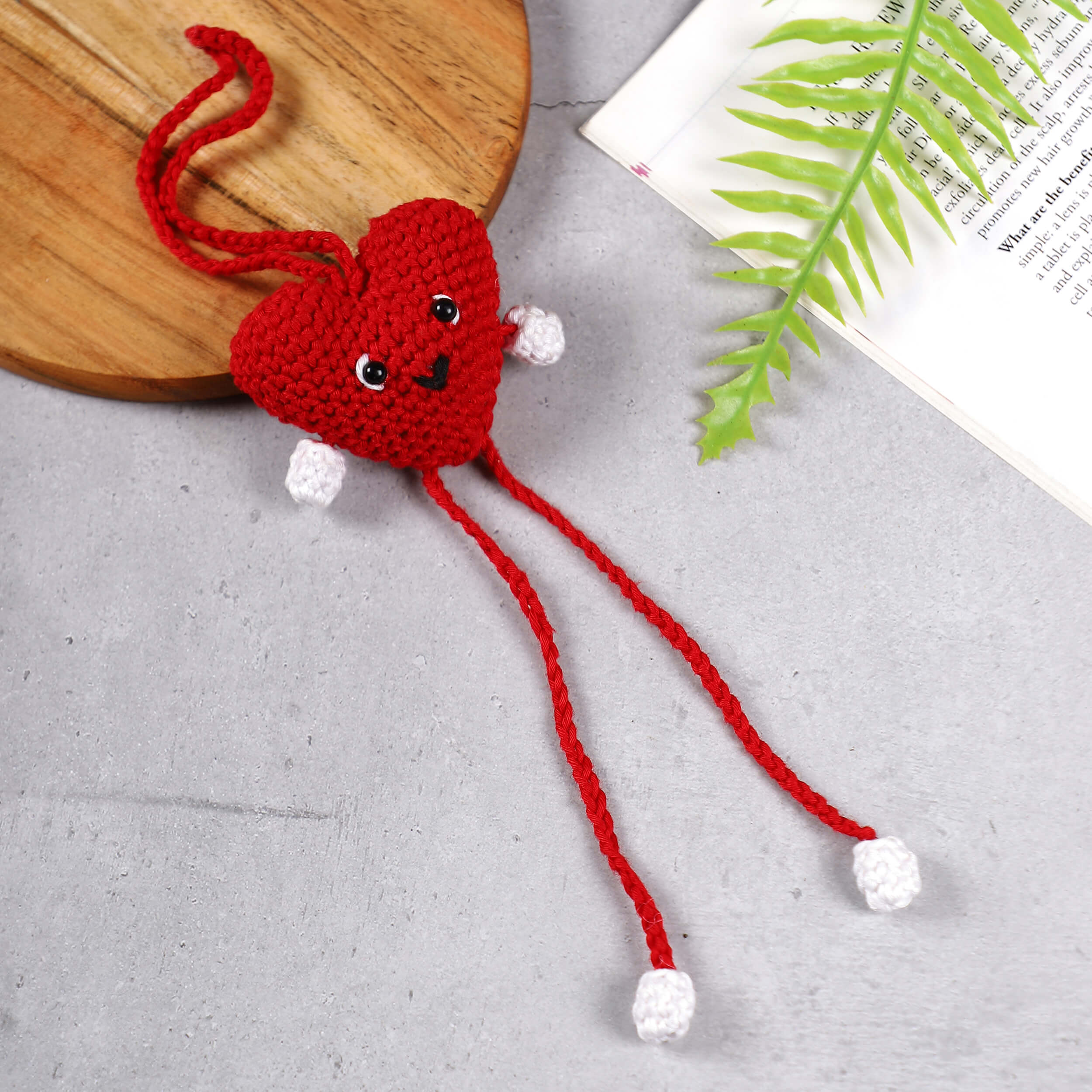 Handmade Crochet Tug & Pull Keychains