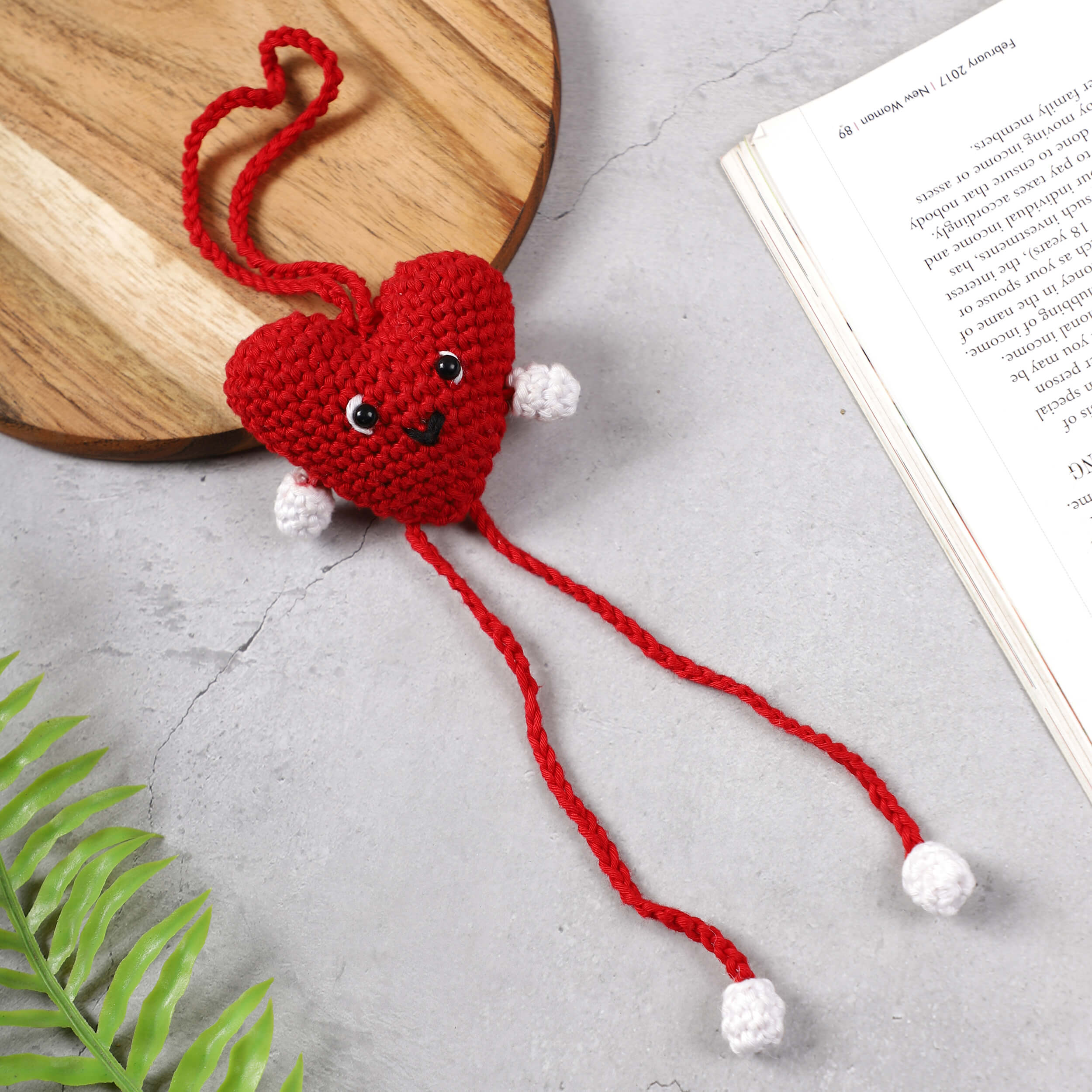 Handmade Crochet Tug & Pull Keychains