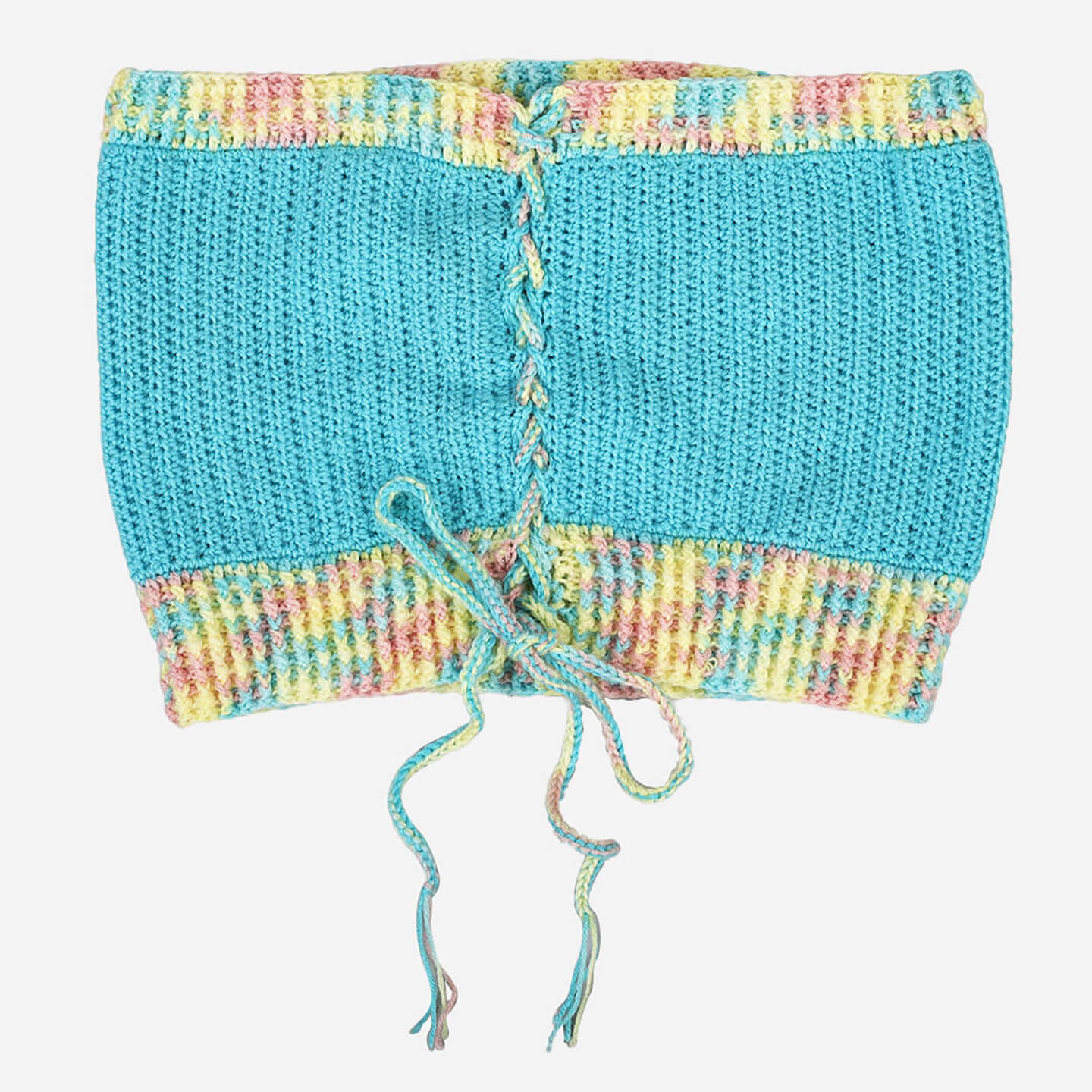 Handmade Multi Color Top and Skirt - 3125