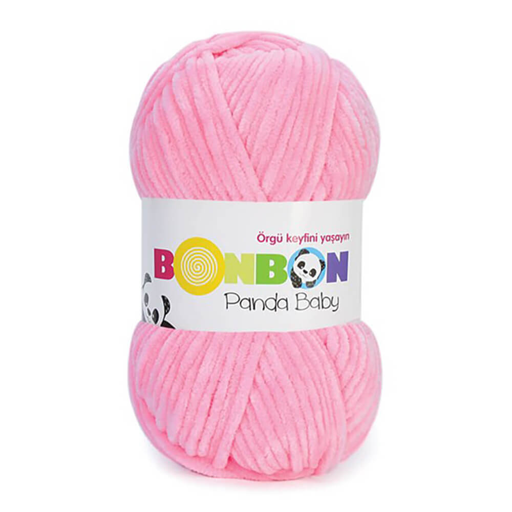Nako Bonbon Panda Baby Yarn - Pink 3121