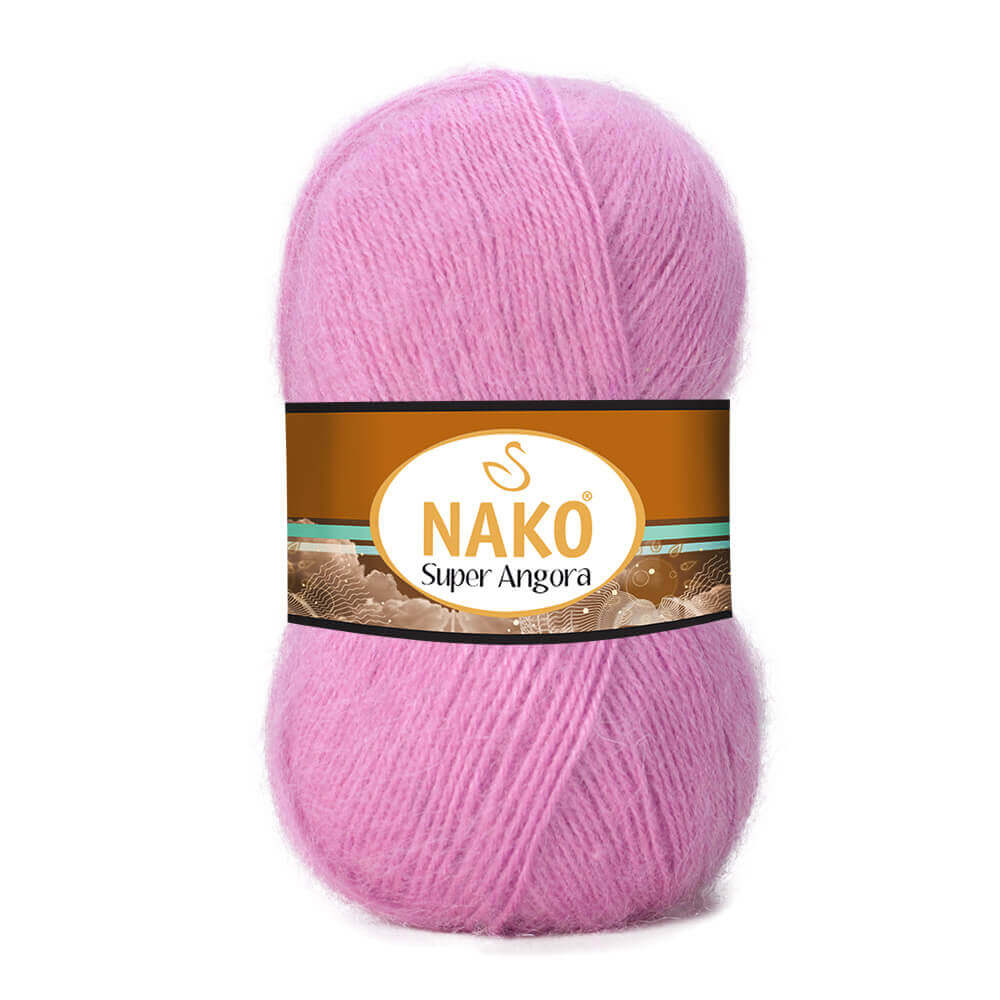 Nako Super Angora Yarn - Pink 1249