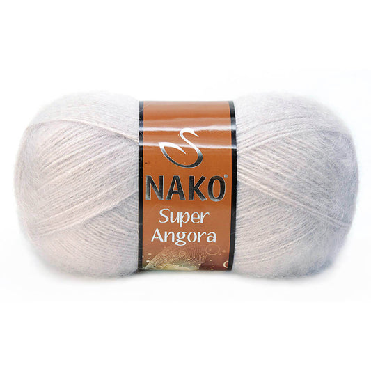 Nako Super Angora Yarn - Grey Mauve 3079