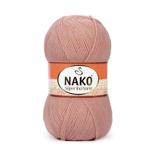 Nako Super Inci Narin Yarn - Mauve 13488