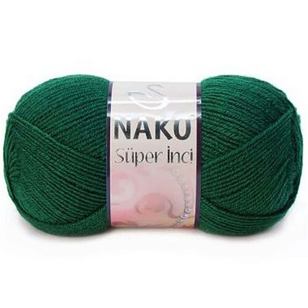 Nako Super Inci Yarn - Green 10026