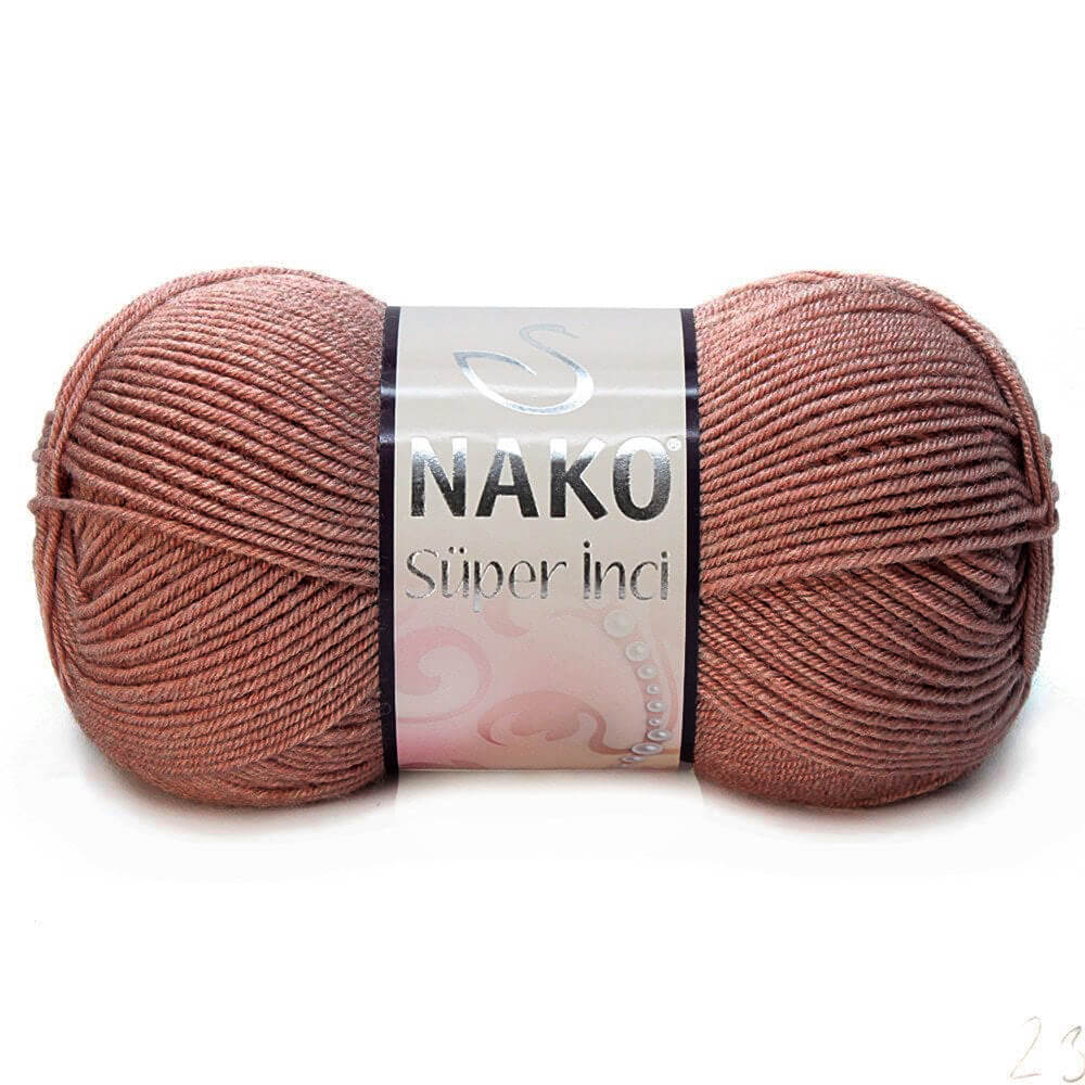 Nako Super Inci Yarn - Brown 2248
