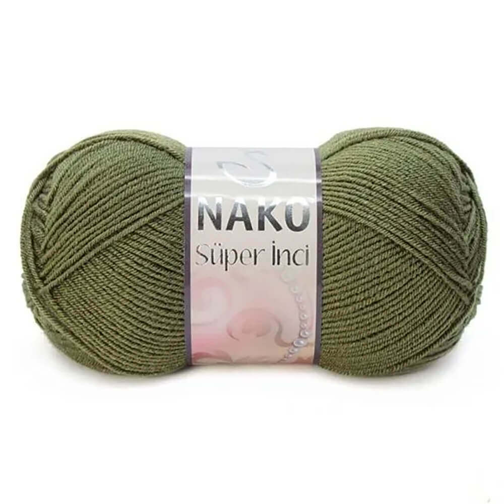 Nako Super Inci Yarn - Green 4234