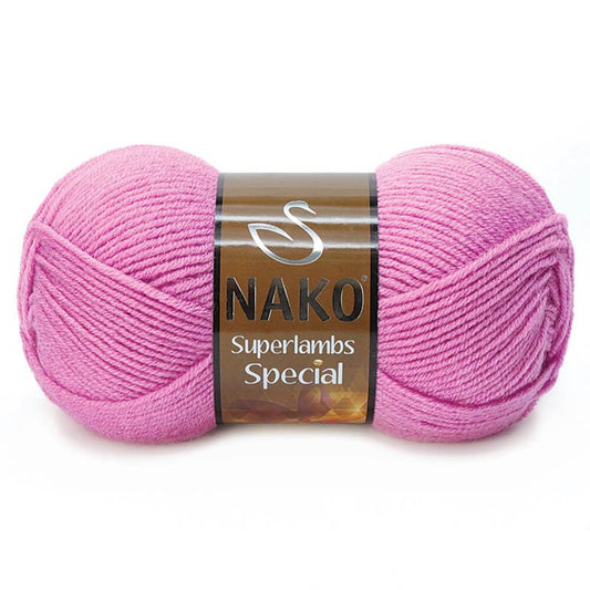 Nako Superlambs Special Yarn - Pink 2243