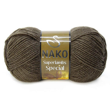 Nako Superlambs Special Yarn - Brown 4932