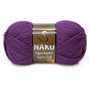 Nako Superlambs Special Yarn - Purple 6965