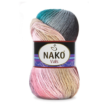 Nako Vals Yarn - Multi-Color 86383