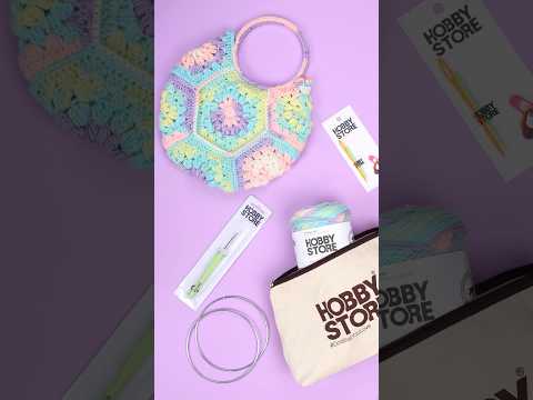 Crochet Kit – Make Crochet Hexagon Bag