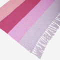 Pink Mauve and Lavender Shawl with tassles - 3328