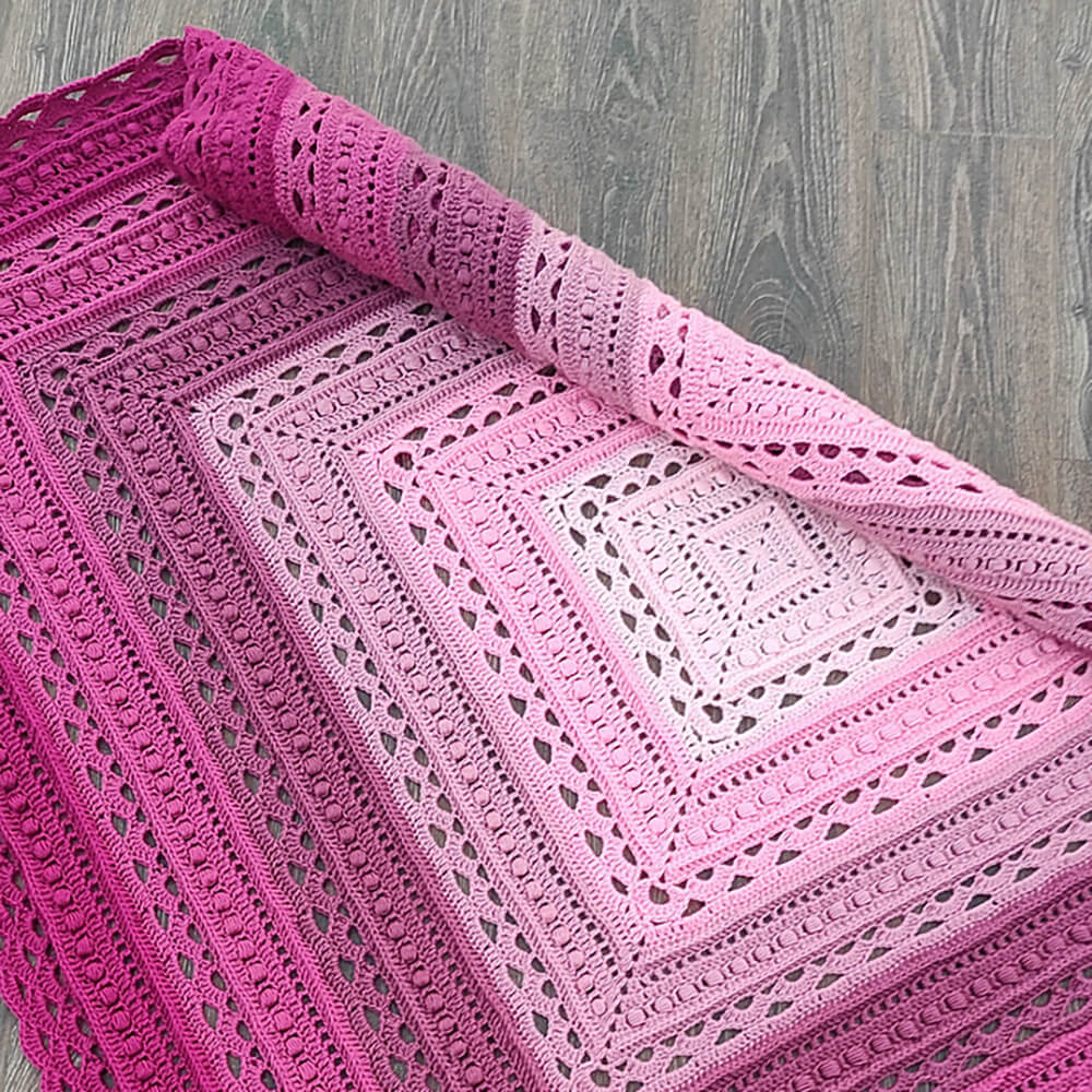 Summer Mandala Blanket Pattern