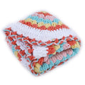 Soft Chenille Baby Blanket - Multi-Color 2574
