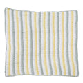 Soft Chenille Striped Baby Blanket - Green, Yellow 2631