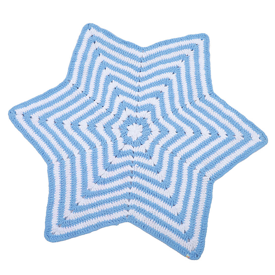 Star Shaped Baby Blanket Crochet Star Blanket