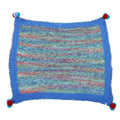Soft Chenille Playful Rug Blanket - Blue 2733