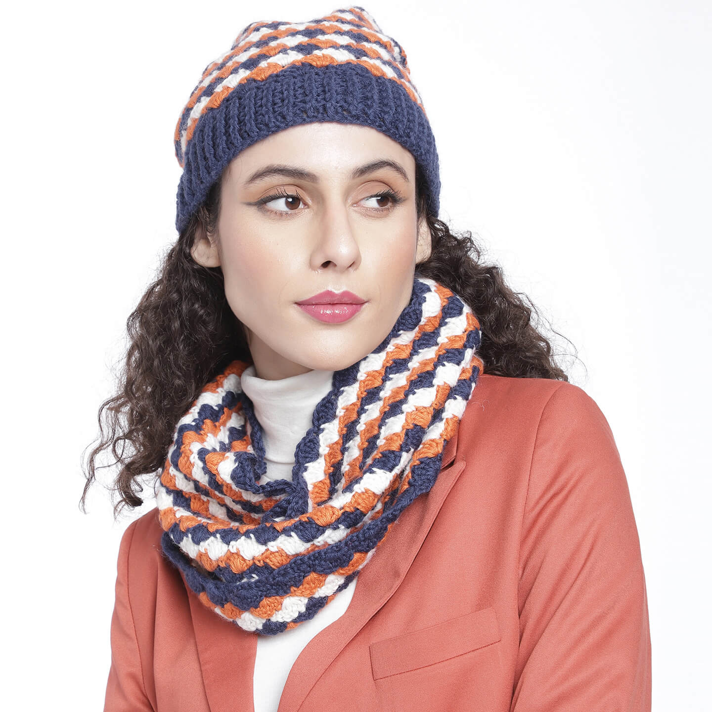 Cap and Neck Warmer Set - 3077