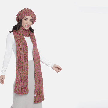 Beanie and Scarf Coordinating Set - 3178