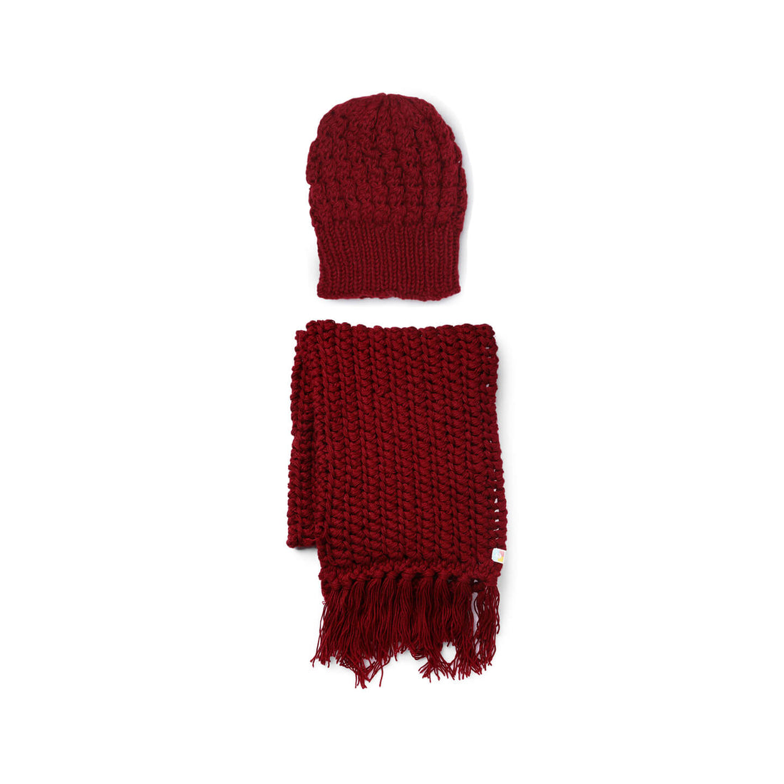 Beanie and Scarf Coordinating Set - 3183