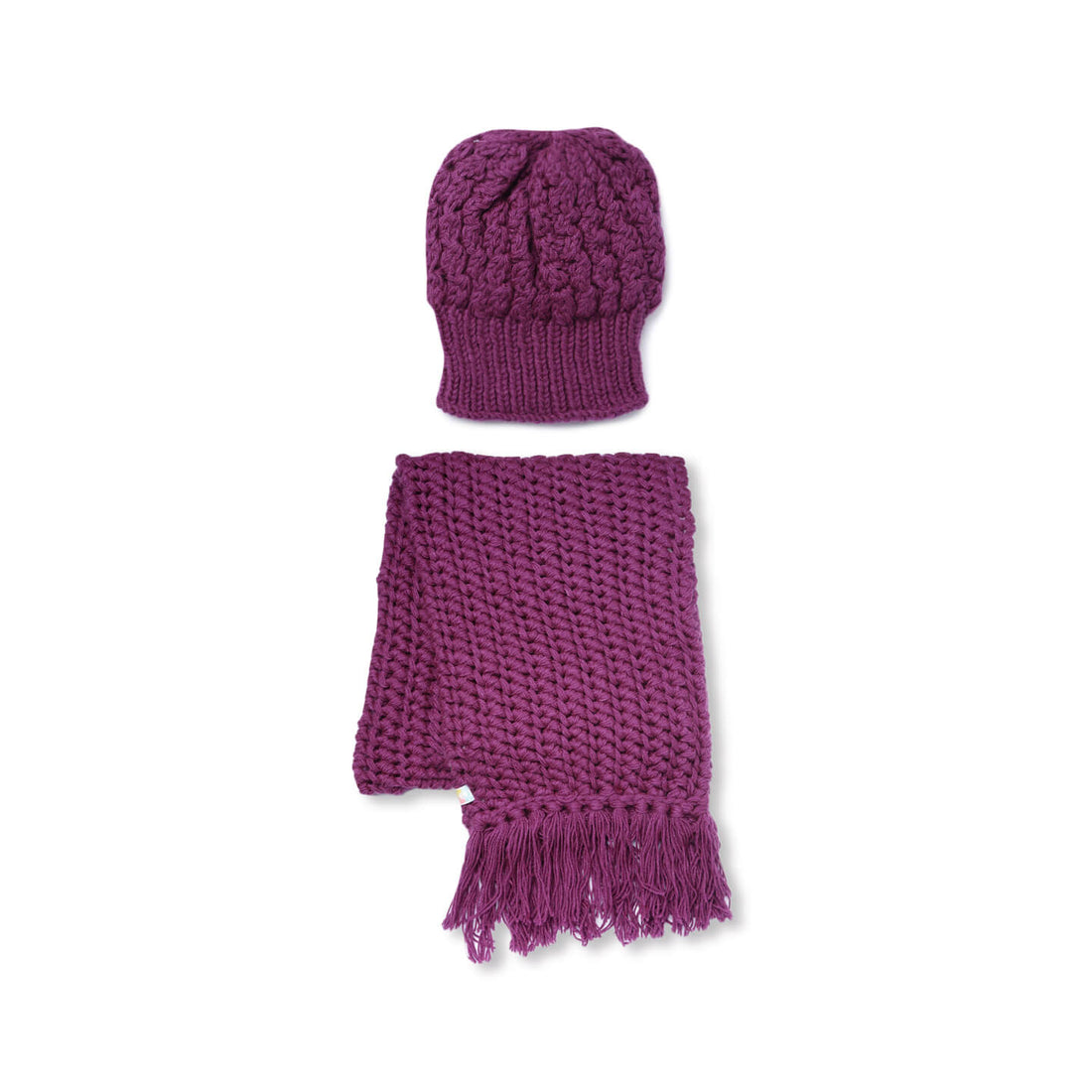 Beanie and Scarf Coordinating Set - 3185