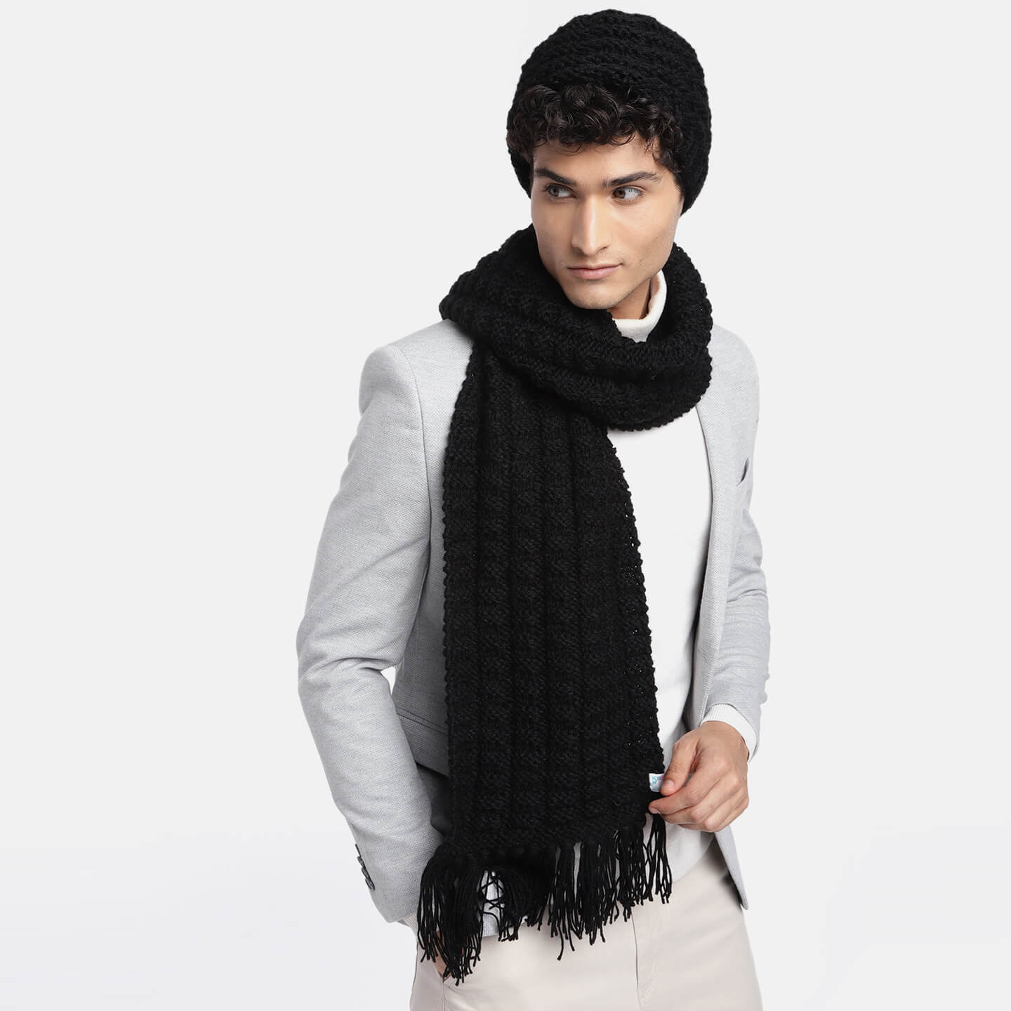 Beanie and Scarf Coordinating Set - 3190