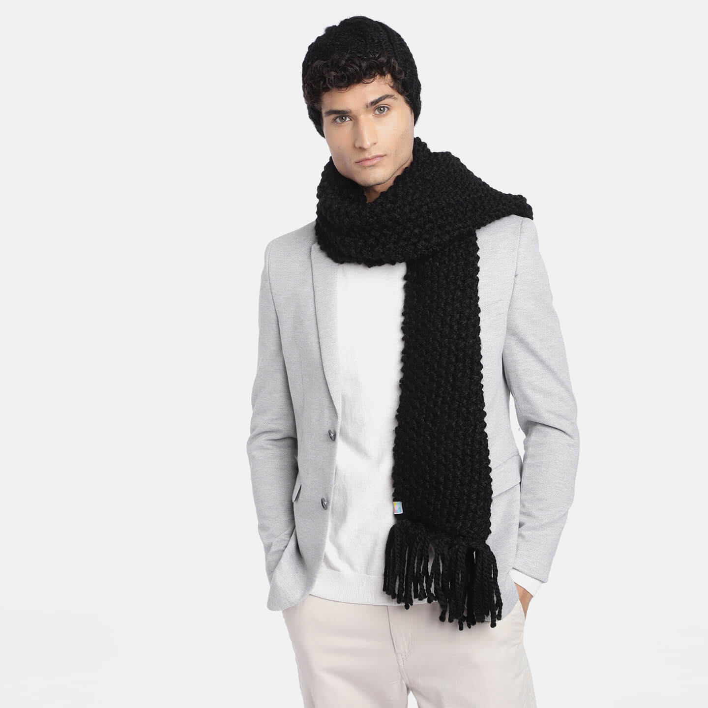 Beanie and Scarf Coordinating Set - 3193