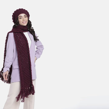 Beanie and Scarf Coordinating Set - 3201
