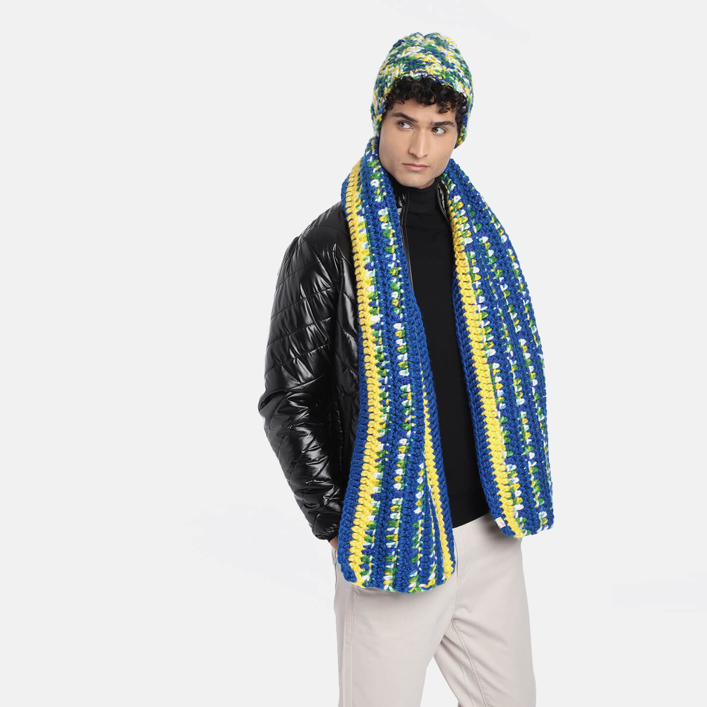 Beanie and Scarf Coordinating Set - 3203