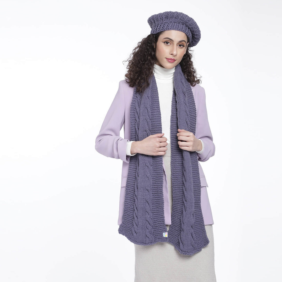 Beanie and Scarf Coordinating Set - 3218