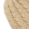 Cable Knit Beanie - Beige 2986
