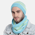 Double-Knit Cap and Neckwarmer Set - 2514