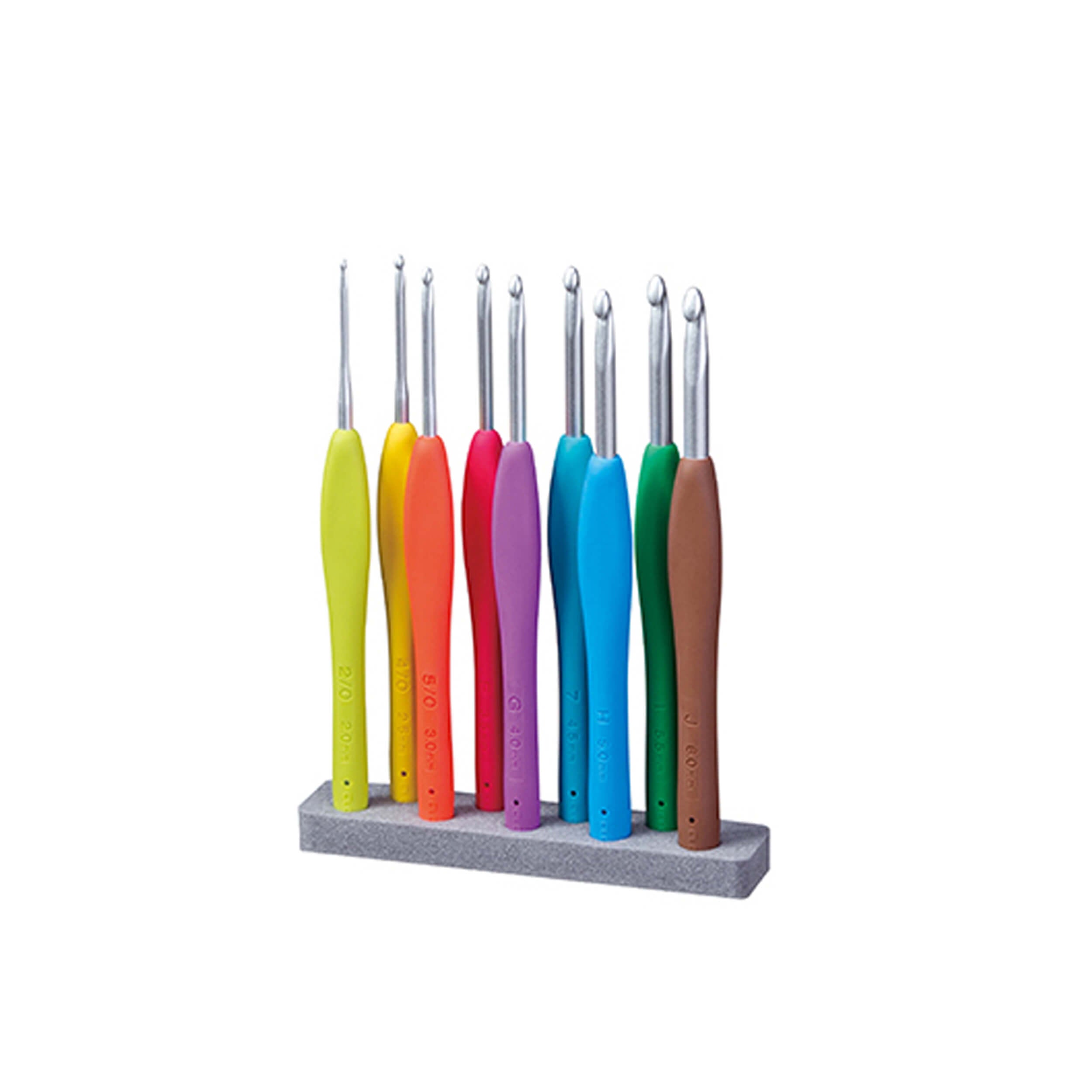 Clover Amour Crochet Hook - 9 Pcs Set - 2 to 6 mm