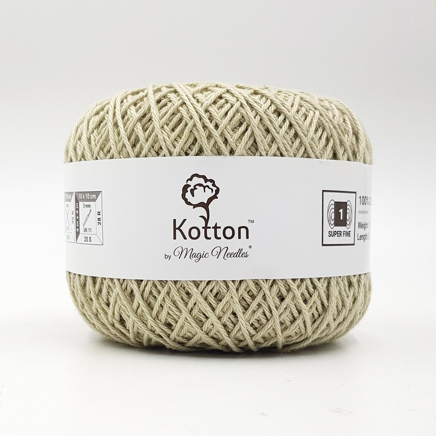 Kotton 4 ply Cotton Yarn 150 g - Fawn 14