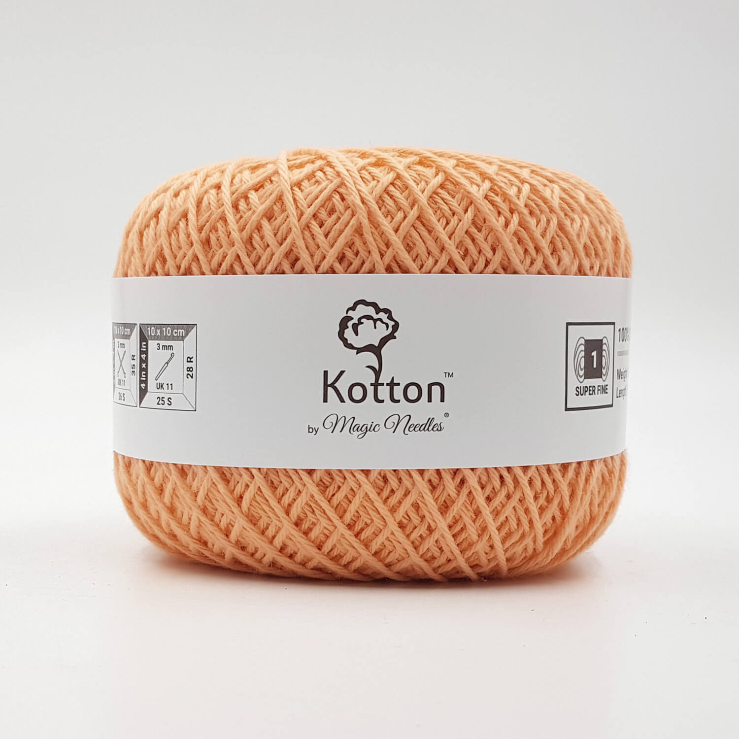 Kotton 4 ply Cotton Yarn 150 g - Peach 24