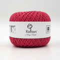 Kotton 4 ply Cotton Yarn 150 g - Coral Red 27
