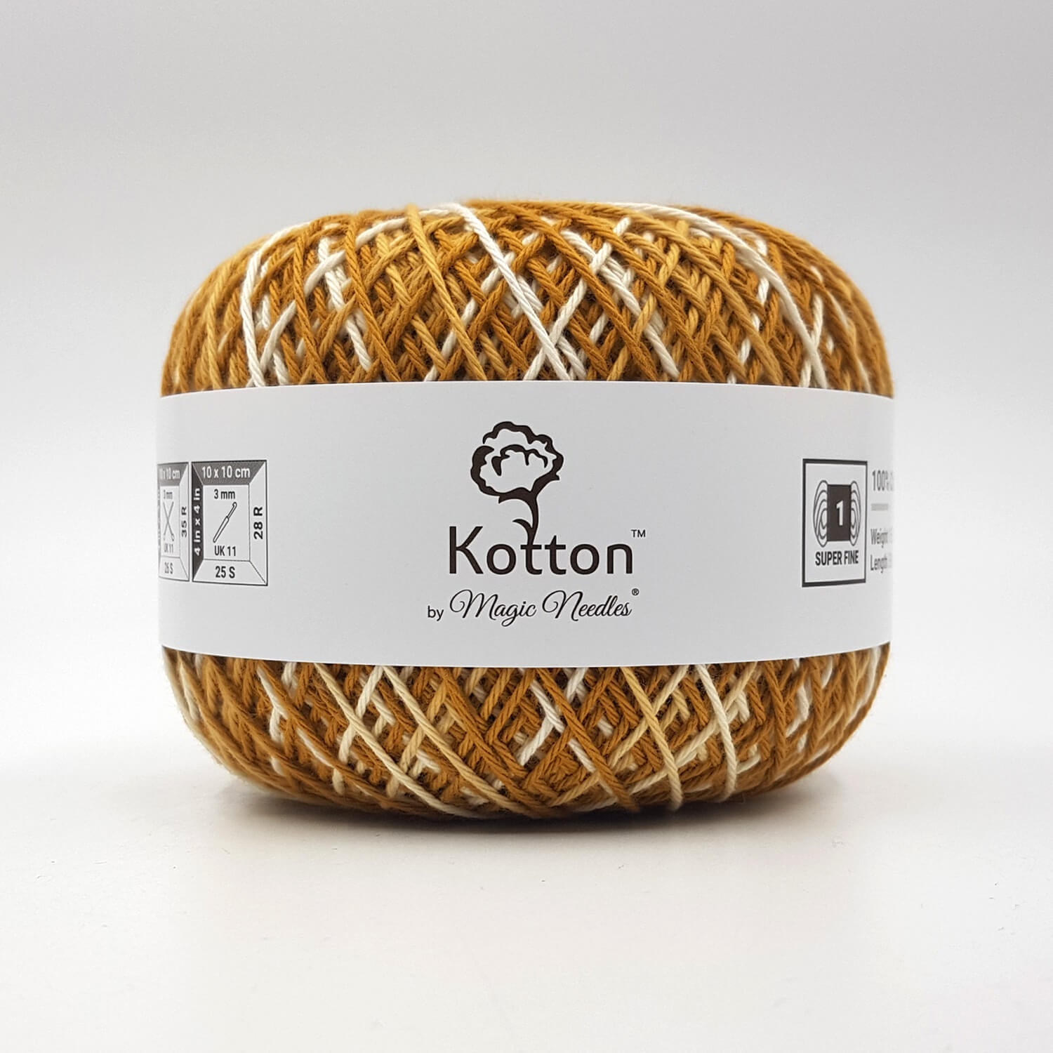 Kotton 4 ply Cotton Yarn 150 g - Multi Color 22