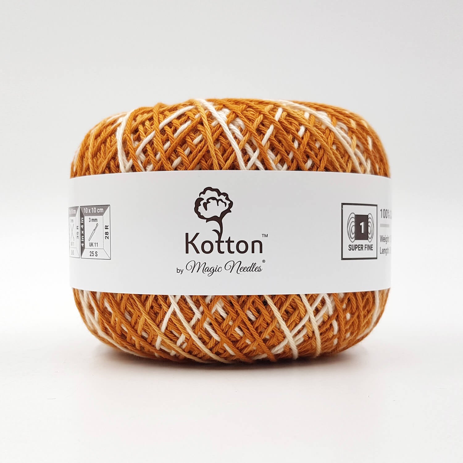 Kotton 4 ply Cotton Yarn 150 g - Multi Color 27