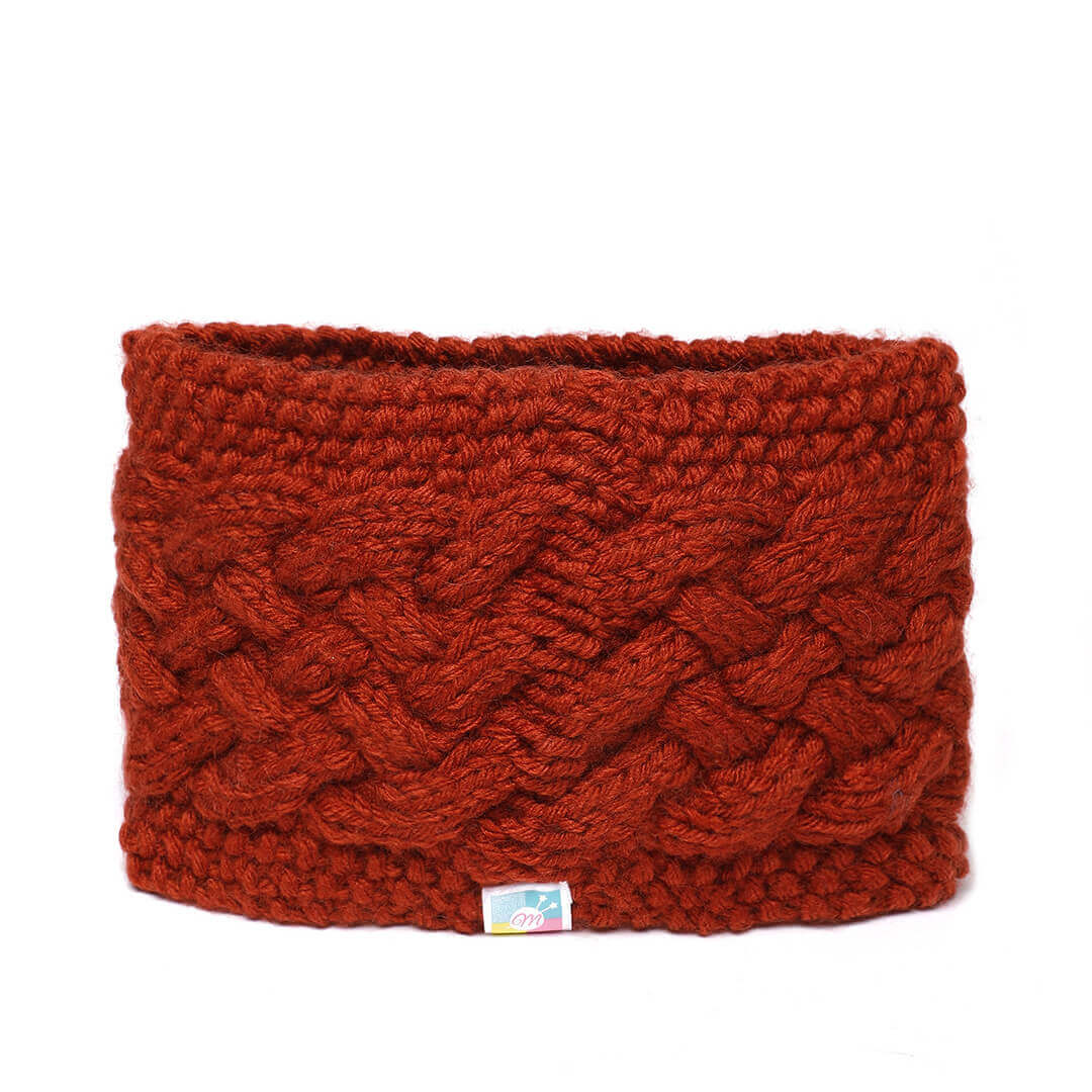 Criss-Cross Headband - Red 3013