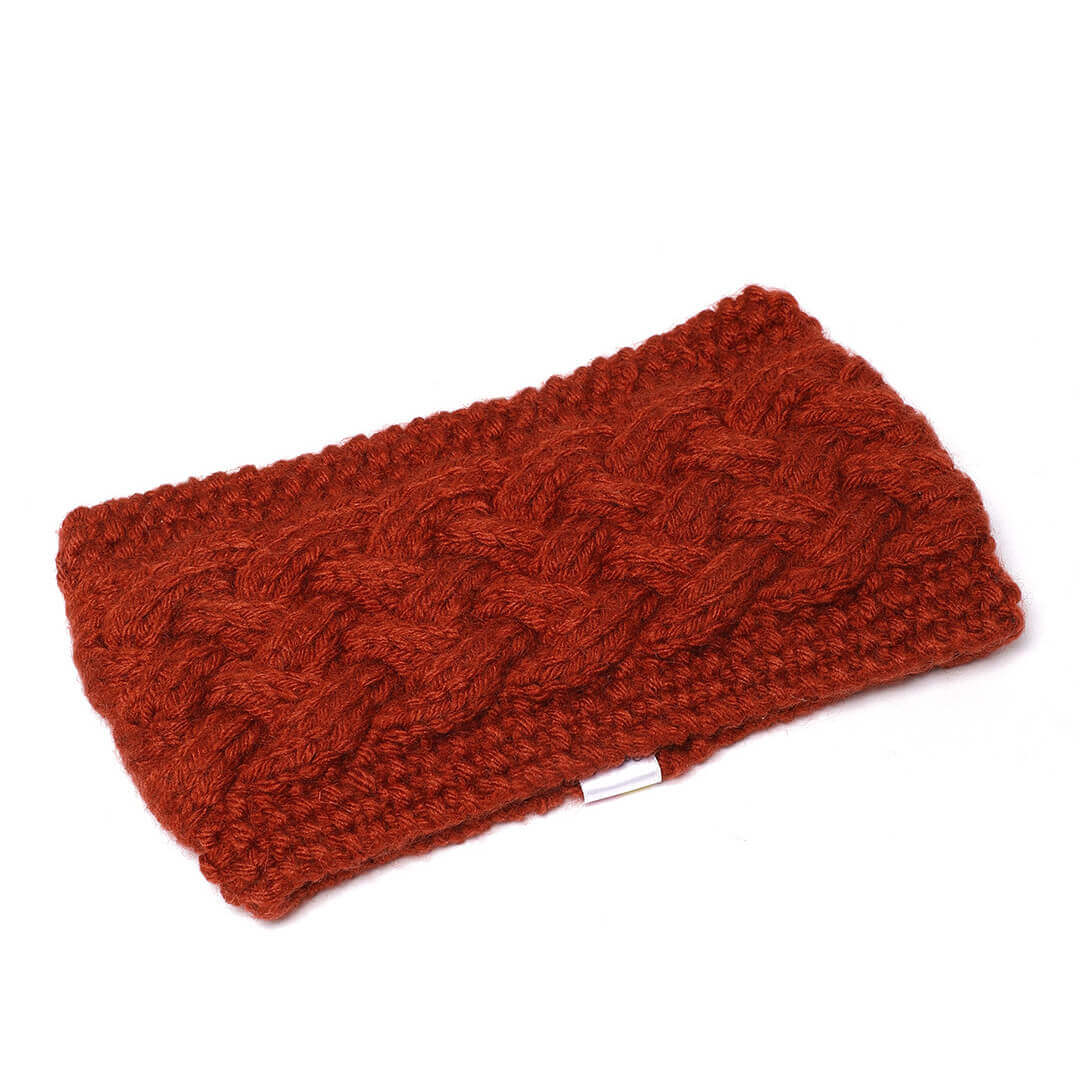 Criss-Cross Headband - Red 3013