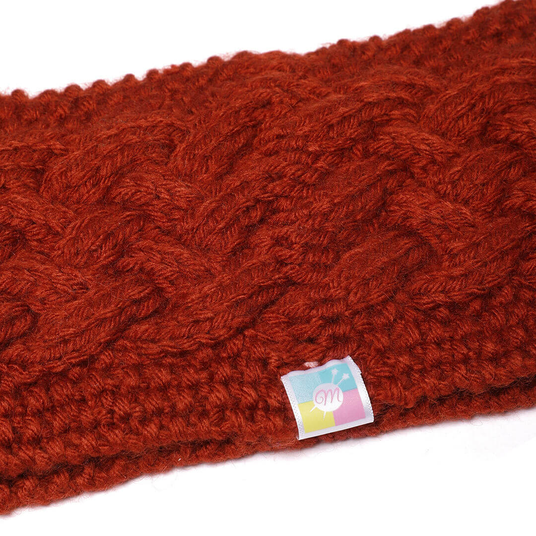 Criss-Cross Headband - Red 3013