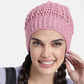 Crochet Beanie - Pink 2978