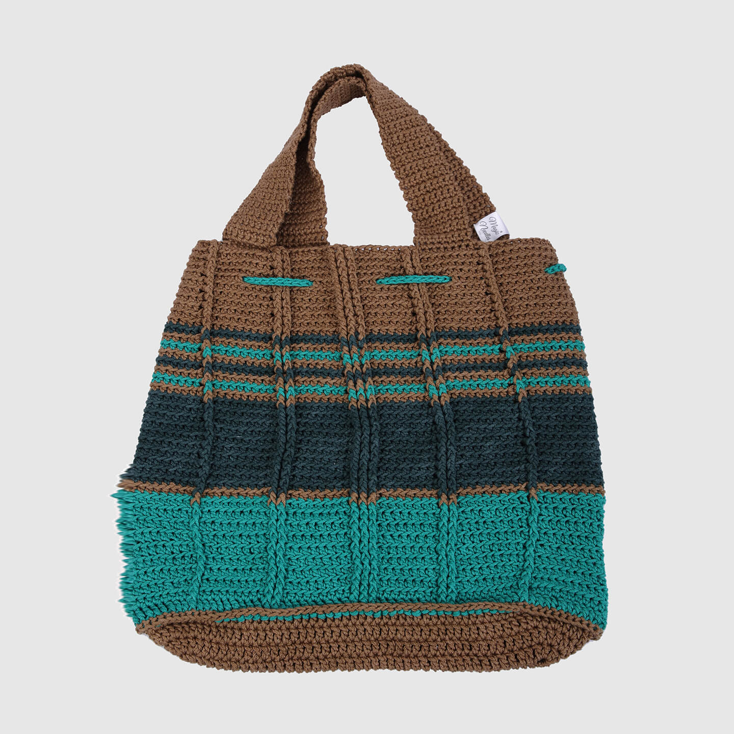 Handmade Crochet Bag - Multi Color 3129