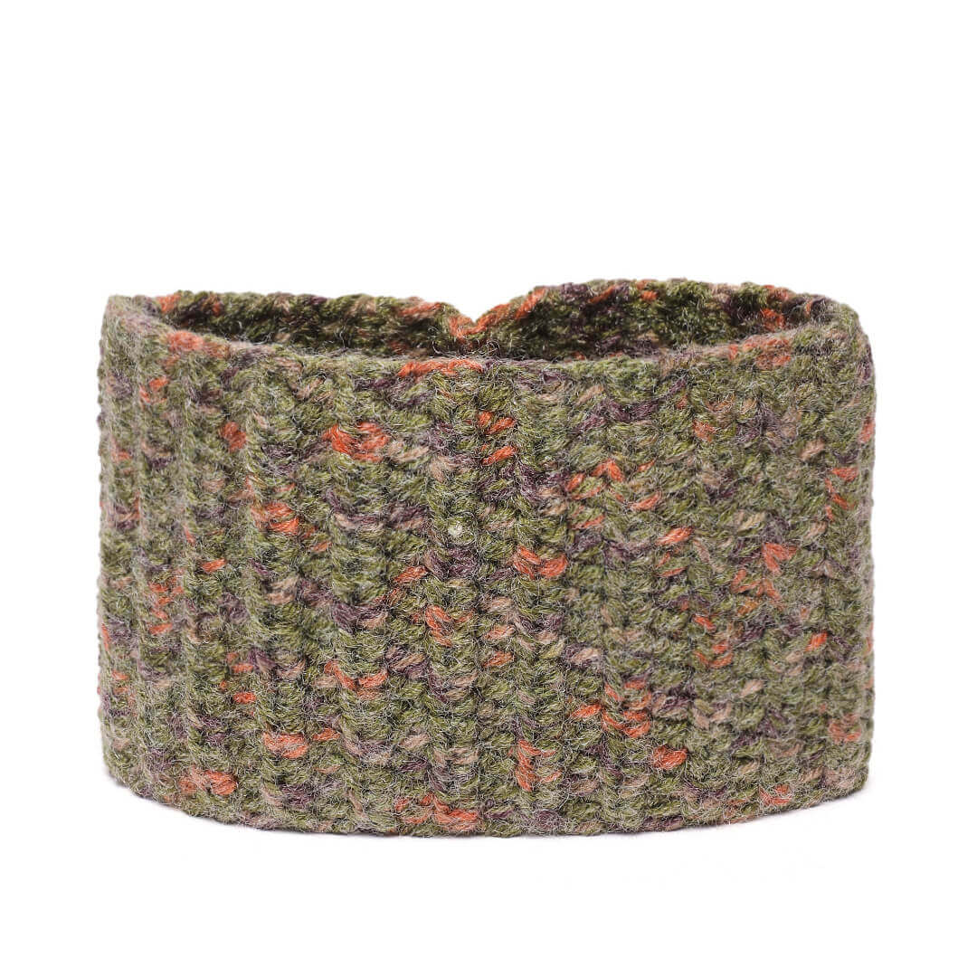 Crochet Woolen Headband - Multi Color 3035