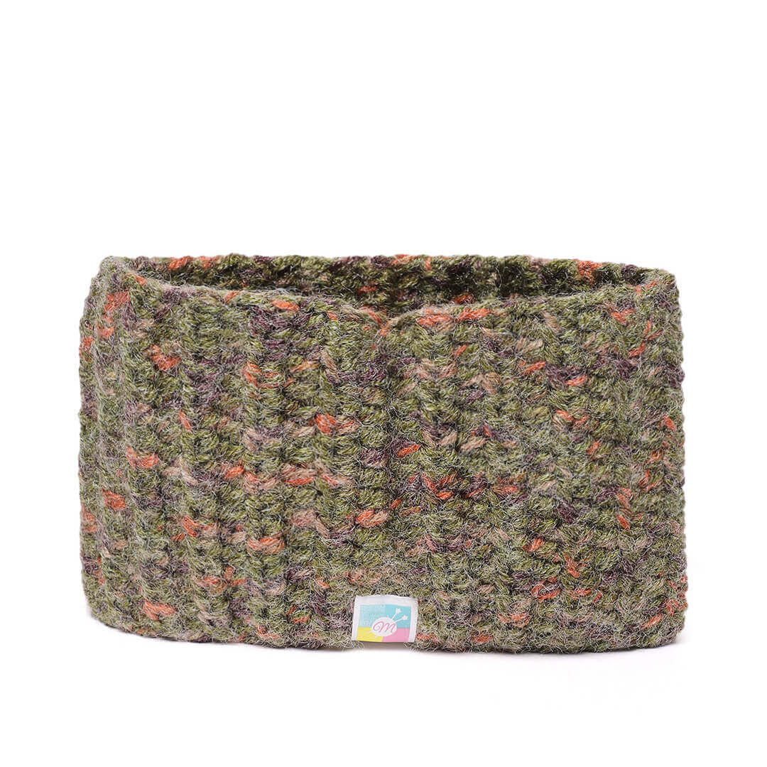 Crochet Woolen Headband - Multi Color 3035
