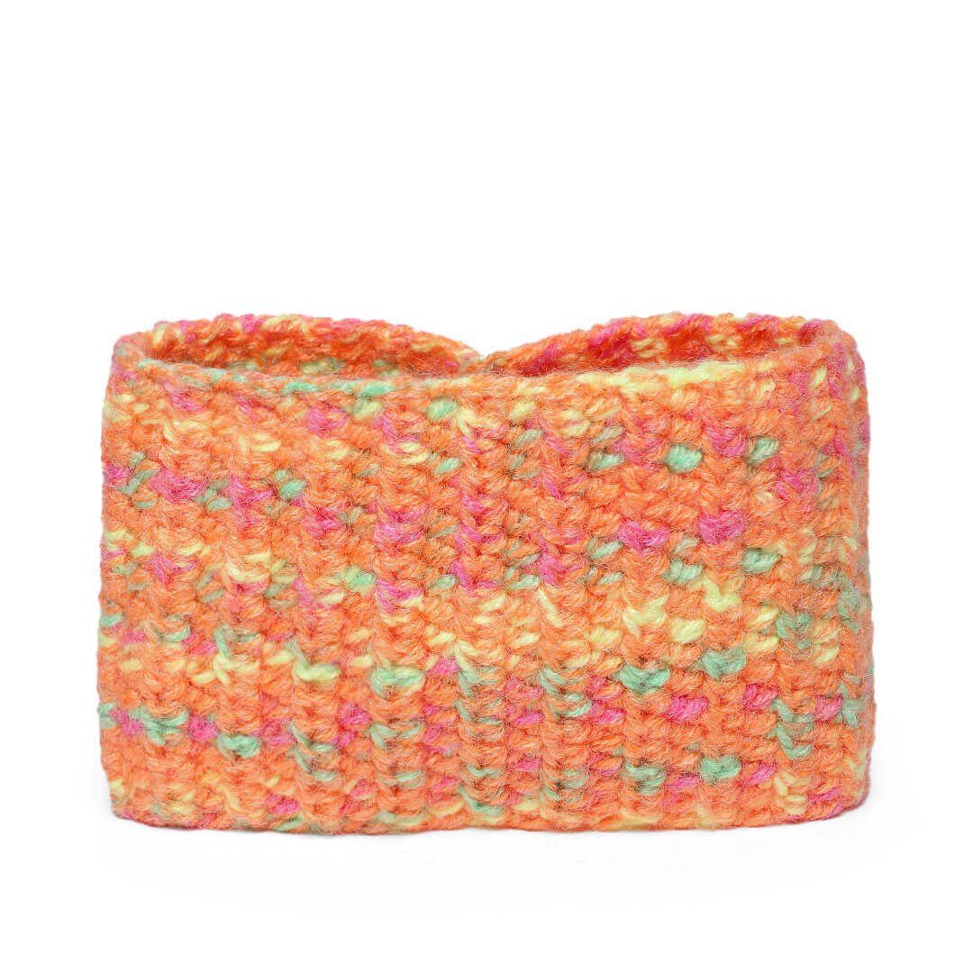 Crochet Woolen Headband - Multi Color 3036
