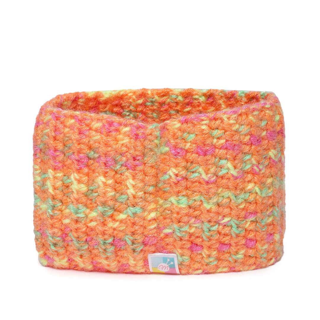 Crochet Woolen Headband - Multi Color 3036