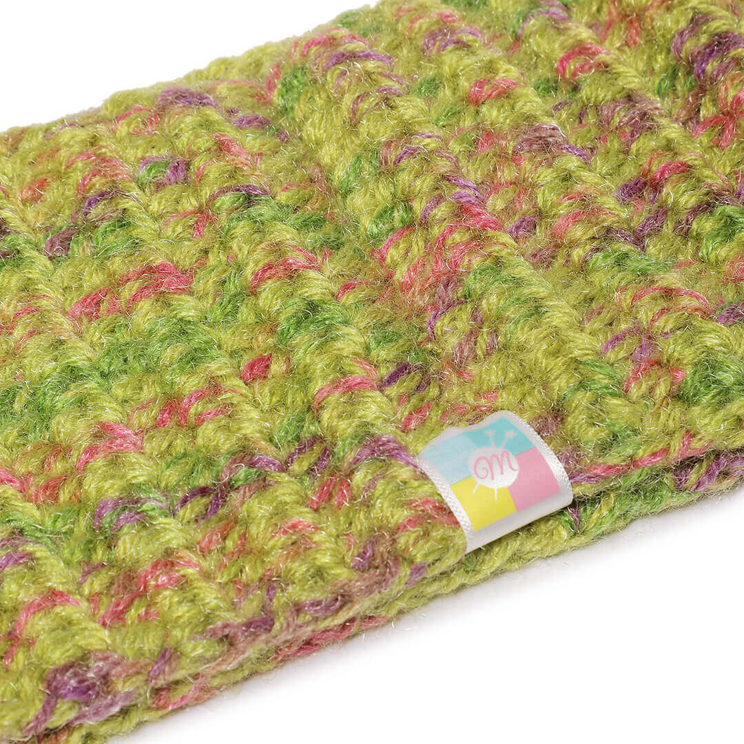 Crochet Woolen Headband - Multi Color 3037